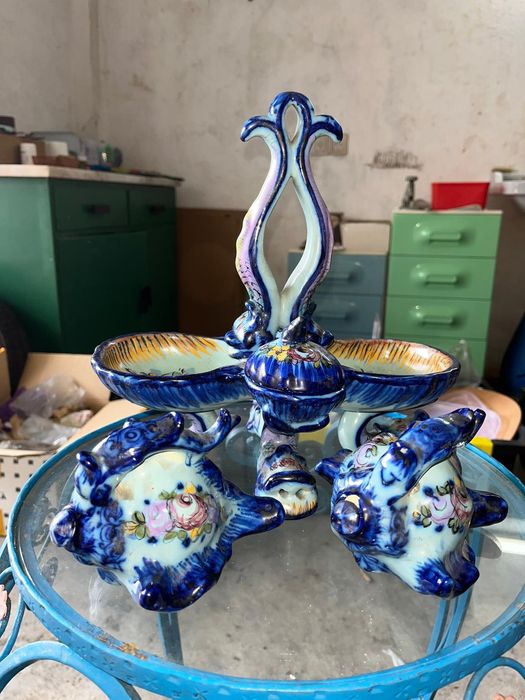 Peças de porcelana de Alcobaça