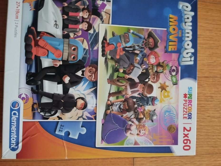 2 puzzles filme Playmobil