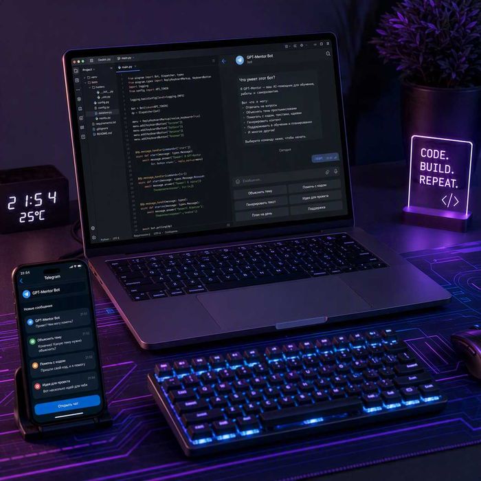 ШІ-Бот для бізнесу 24/7 | Автоматизація продажів та запису в Telegram