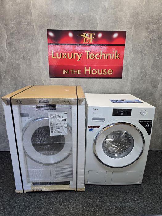 Новий!Топ комплект пральна машина Miele wwr860 і Miele twr780 2024рік