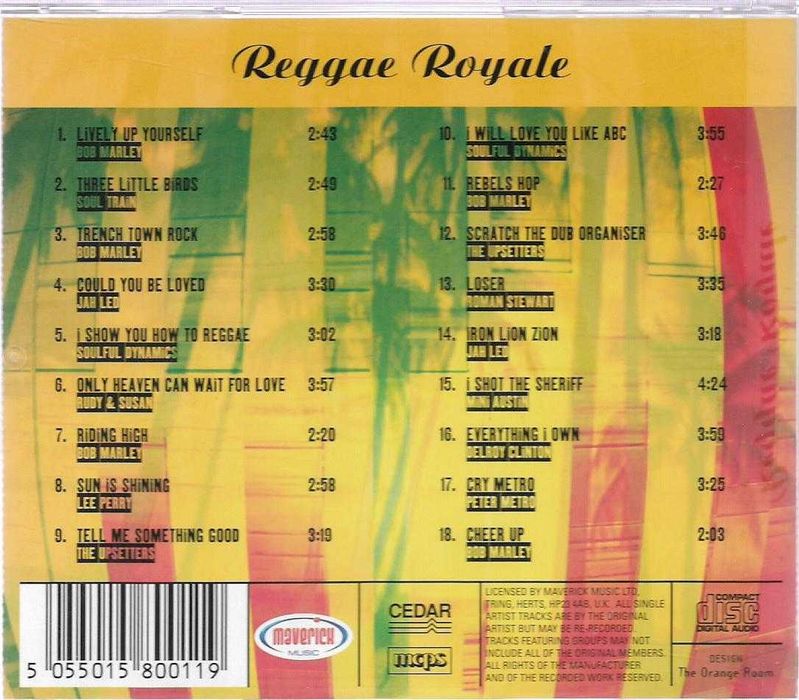Reggae - - - - - Royale - - - - - CD