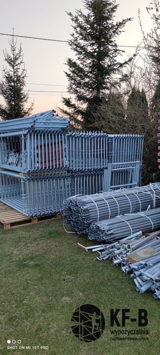 Rusztowanie elewacyjne plettac wynajem