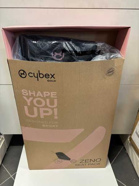 OUTLET Cybex Zeno Siedzisko Przyczepki Do Biegania, Roweru Powder Pink