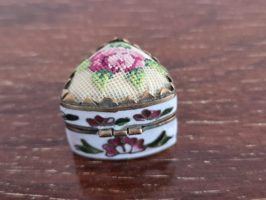 2 caixas em cloisonné