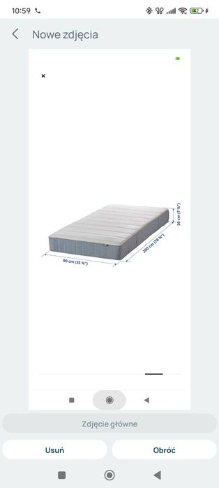 Materac Nowy Ikea