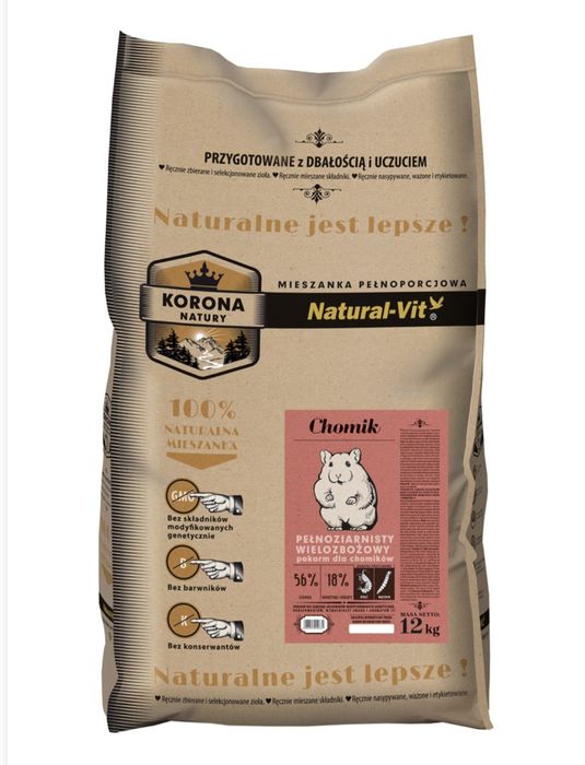 Mieszanka Korona Natury- Chomik 1kg