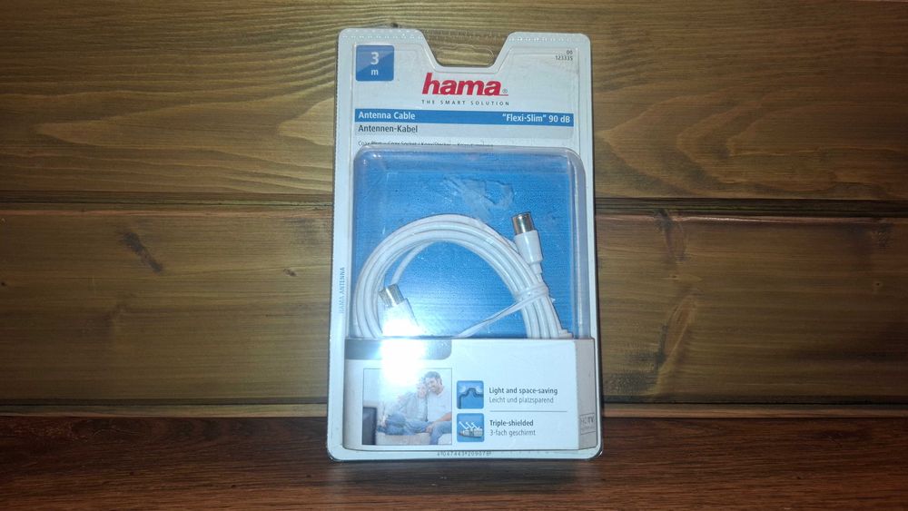 Kabel Antenowy - HAMA - 3 metry