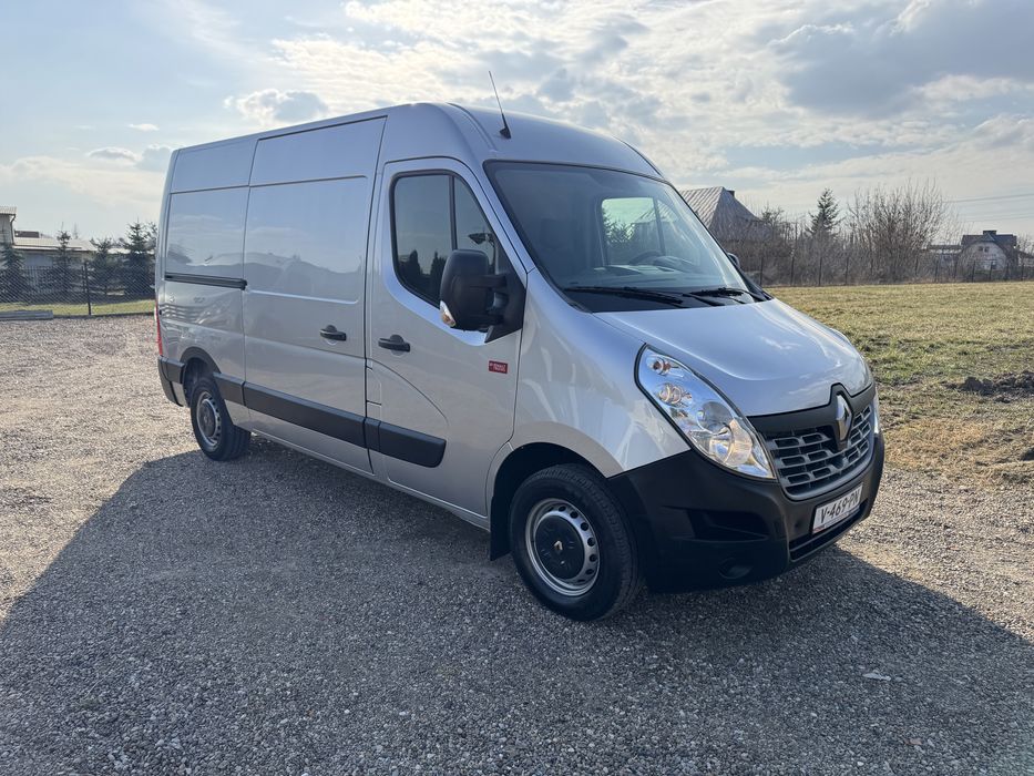 Renault Master L2 H2 Średniak srebrny jak nowy tylko 220 tys km