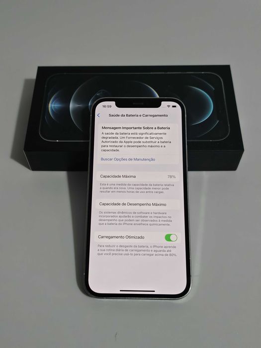 Iphone 12PRO 128GB.  Muito bom. Tudo de origem
