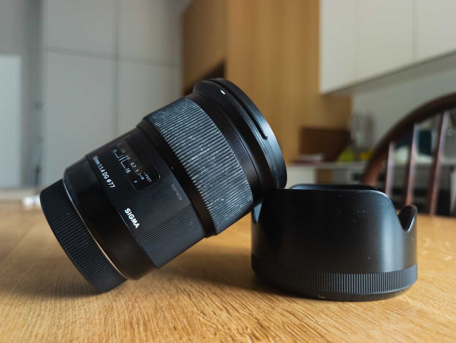Sigma Art 50mm f/1.4 com mount Canon EF