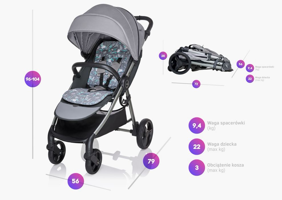 Spacerówka espiro wave