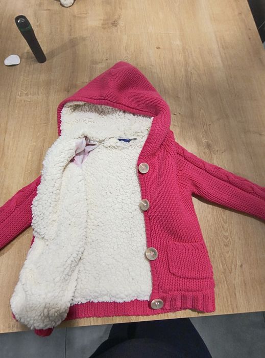 Sweter ocieplany r. 86-92