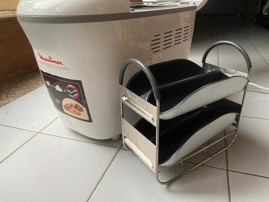 máquina de pão Moulinex home bread baguette