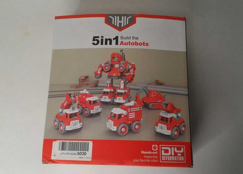 Конструктор 4 машинки - новый, некомплект