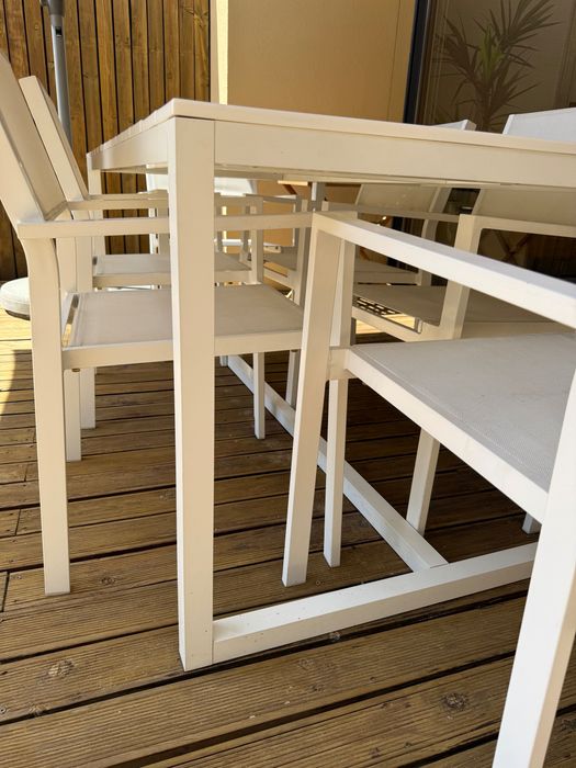 Conjunto Mesa e Cadeiras de exterior