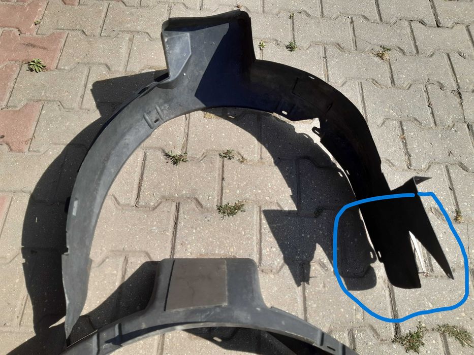 Nadkole lewe przód tył prawe przednie tylne Vw Sharan Galaxy Alhambra