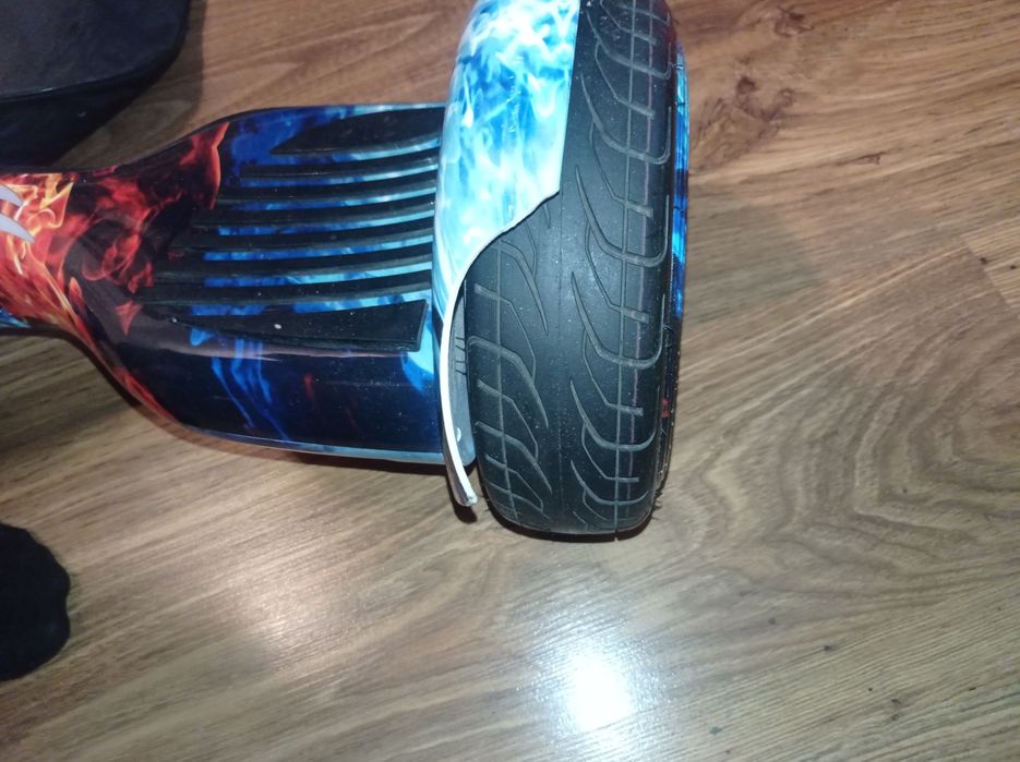 Гіроскутер Smart Balance Premium, колеса 10 дюймів Ice and flame
ЛЕД