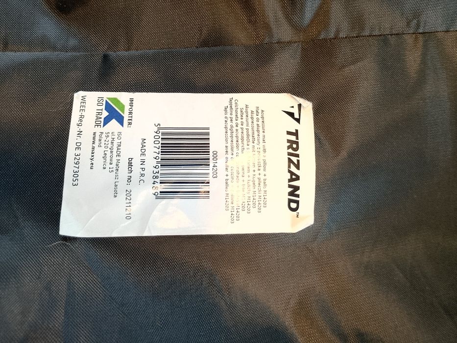 Mata do masażu firmy Trizand