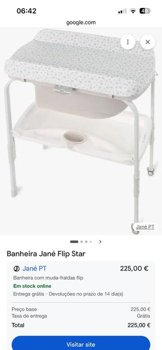 Banheiro e muda fralda Flip Jane