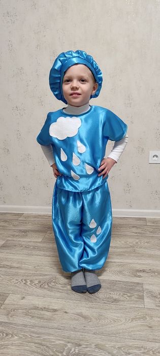 Костюм дощик новий рік сніговик капля вовк ведмідь лисиця мураха лев