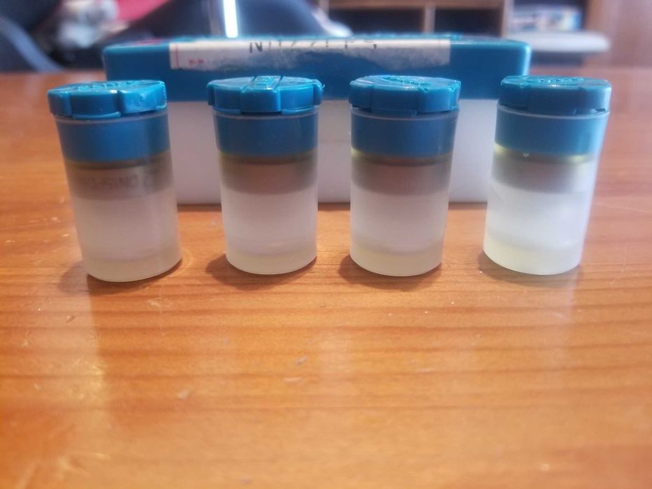 Jogo de 4 Bicos injetores, NOVOS da DENSO p/ MITSU.GALANT/LANCER 4D68T