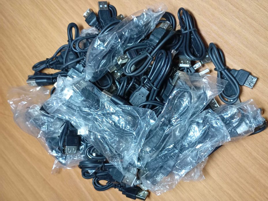 Кабель подовжувач USB 2.0 AM/AF 40 см