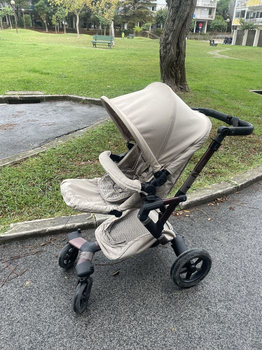 Excelente Carrinho + ovo + plataforma infantil
