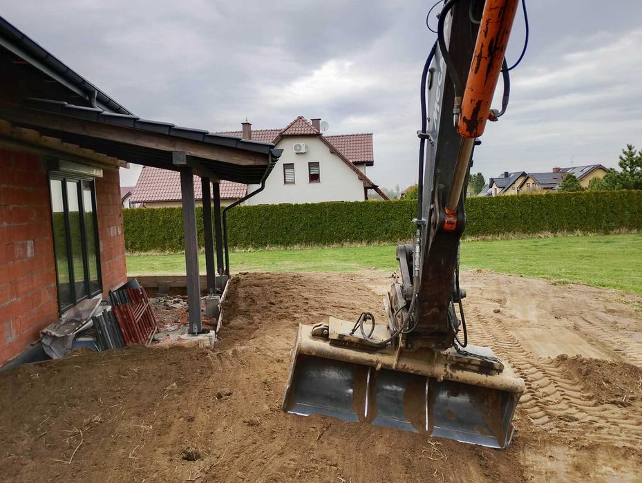 Usługi koparką kołową, Usługi sprzętowe, Roboty Ziemne