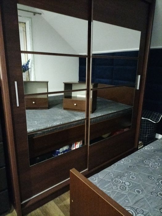 Komplet łóżko, szafa,szafki nocne