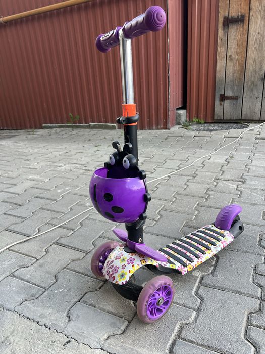 Самокат 5в1 триколісний Best Scooter