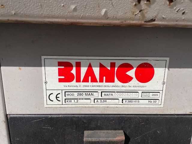 Przecinarka taśmowa BIANCO 280 MAN – sprawna