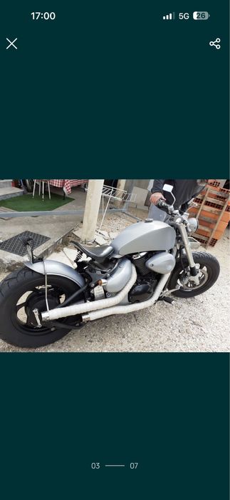 Suzuki intruder 800 aceito retomas
