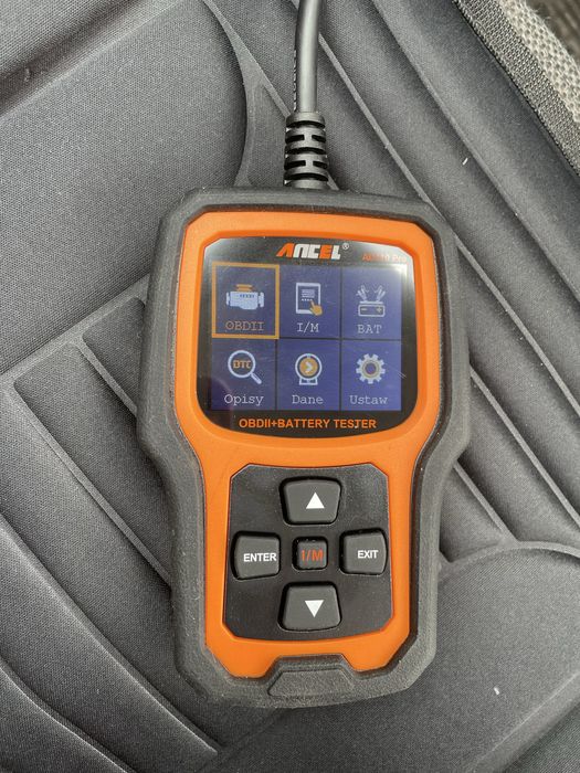 Nowy tester/skaner diagnostyczny samochodu, akumulatora Ancel AD410Pro