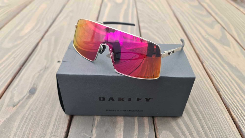 Очки вело тактические Oakley Sutro TI Titanium NEW 2024 / BALLISTIC