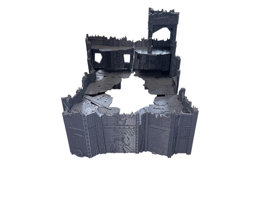 Orczy Bastion - duży kompleks, druk 3D do gier bitewnych
