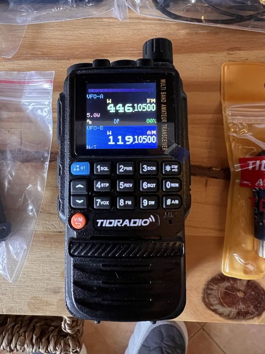 tidradio h3 -Novo c/ custom firmware + extras