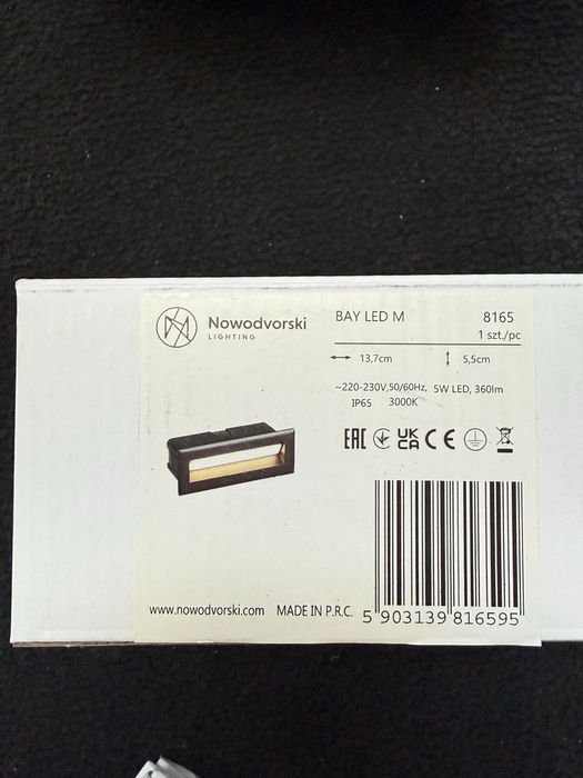 Lampa Nowodvorski Bay Led podtynkowa nowa