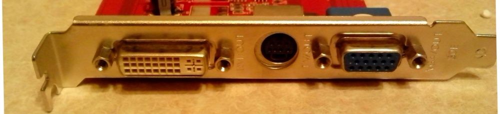 Видеокарта ATI 9550 AGP8X 128MB TV-OUT DVI