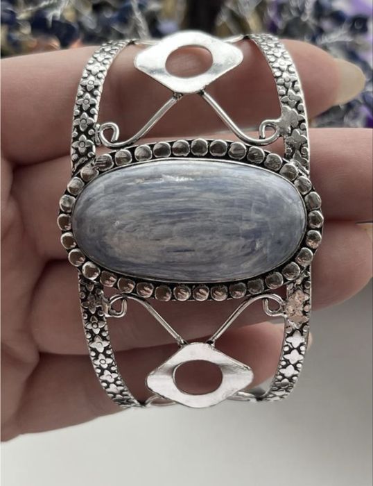 Браслет кианит безразмерный