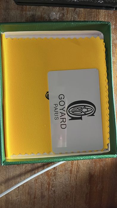 Carteira Goyard Preta