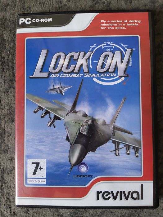 Lock On Air Combat Simulation PC CD