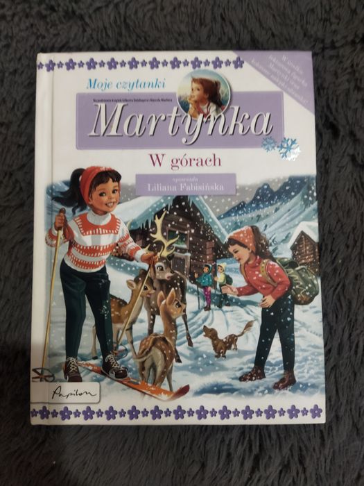 Książka moje czytanki "Martynka w górach"