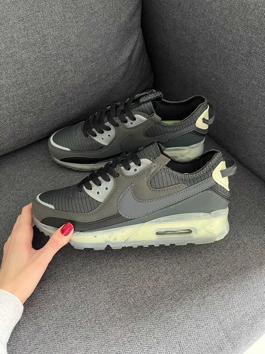 Мужские кроссовки Nike Air Max 90 Terrascape "Black-Lime" 40-45