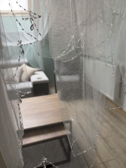 Suknia ślubna, ręcznie wyszywane koraliki