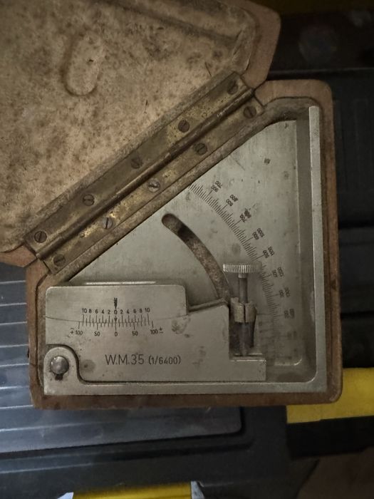 Niemiecki klinometr artyleryjski W.M.35 (1:6400)