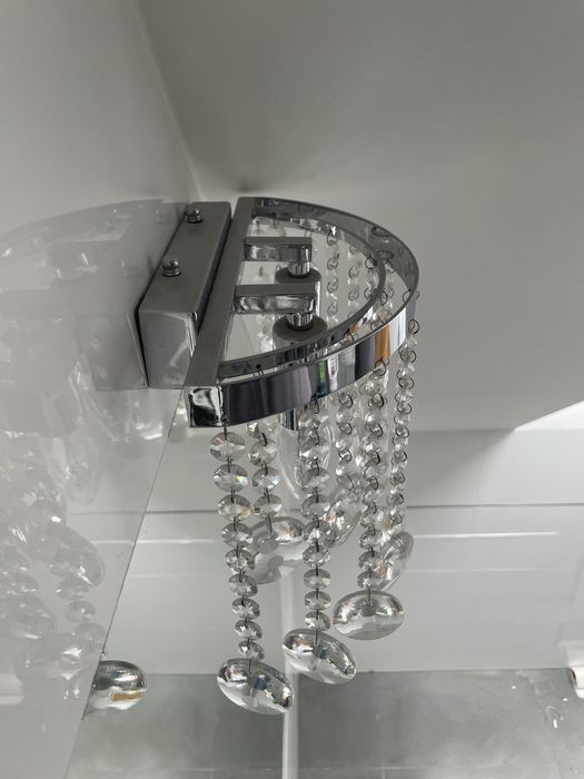 Kinkiet lampa scienna krysztalki Audi 77 AP2 Ideal Lux