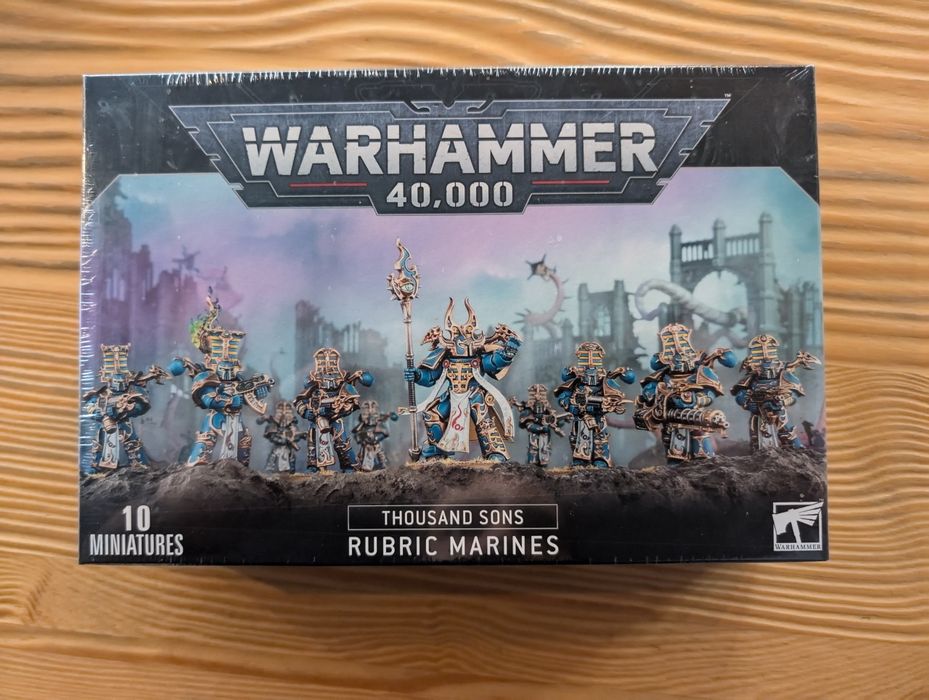 Warhammer 40,000, thousand sons, rubric marines