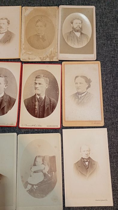 Stare zdjęcia do 1900 r. 22 szt.