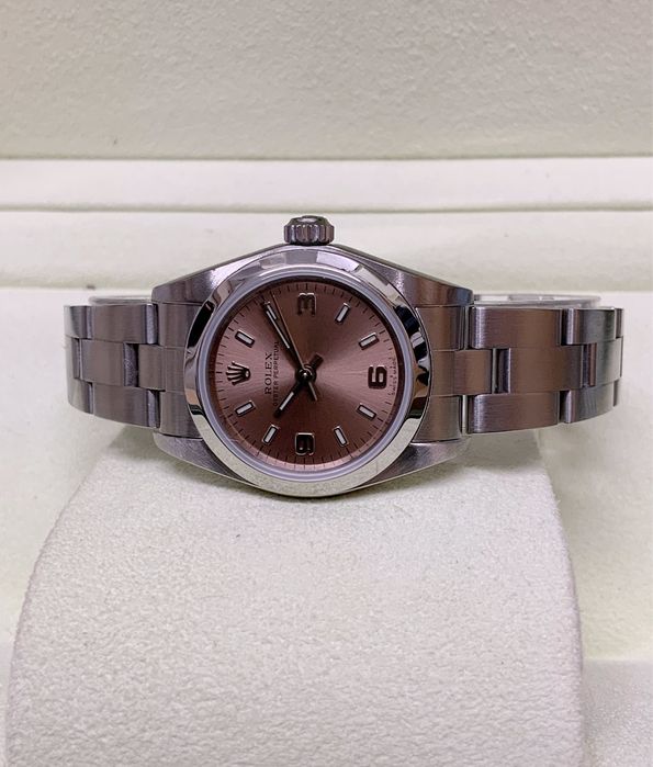 Rolex Datejust de 2004 mostrador pink