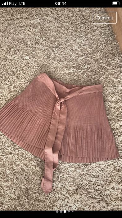 Zara spodenki plisowane Zara r. S